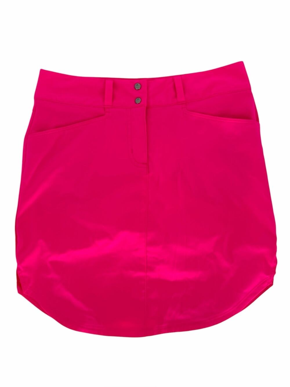 Adidas Essential 3 Stripe Golf Skort Hot Pink Women's - Size 2